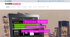Desktop Screenshot of invisible-systems.com